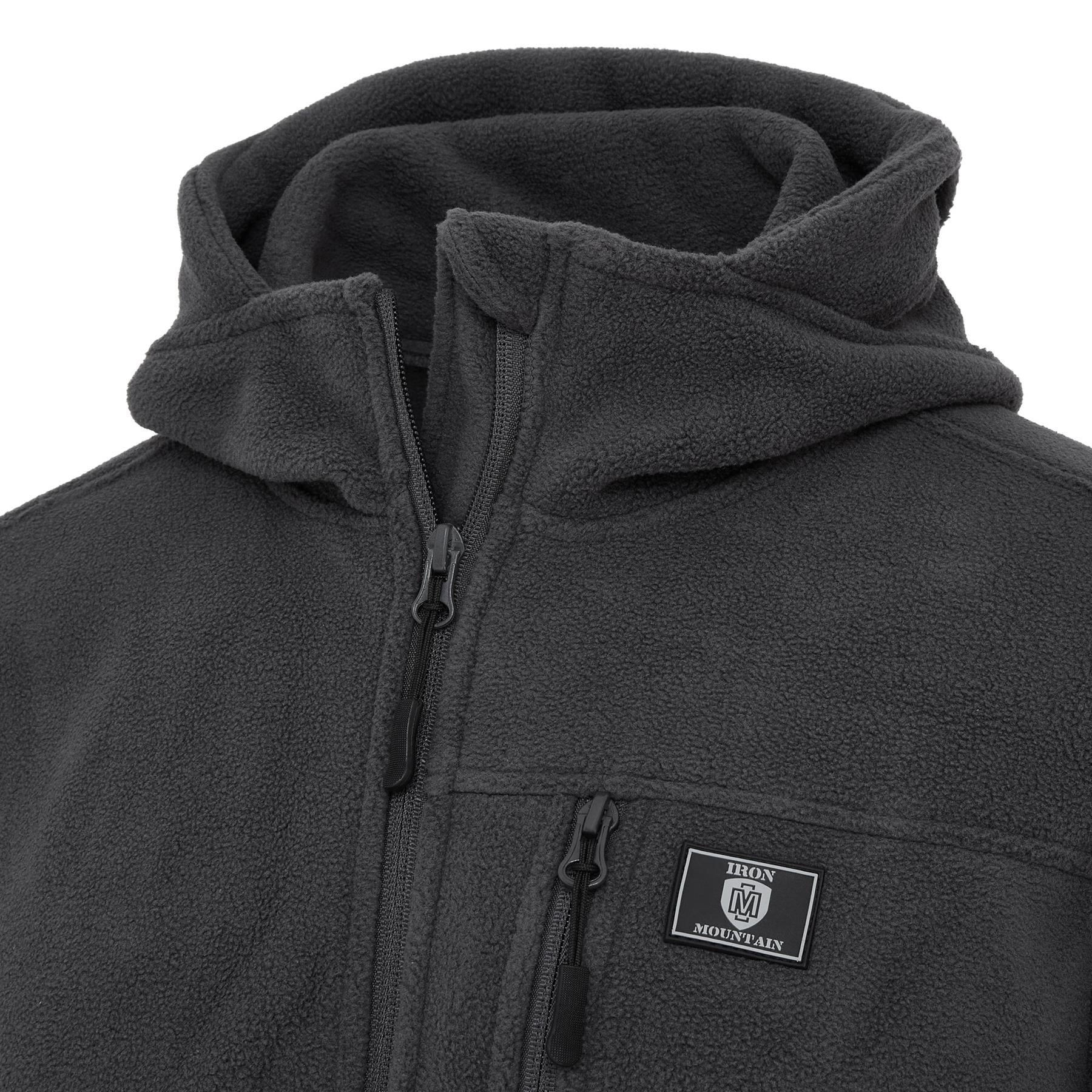Heavy Microfleece Thermal Functional Hooded Jacket