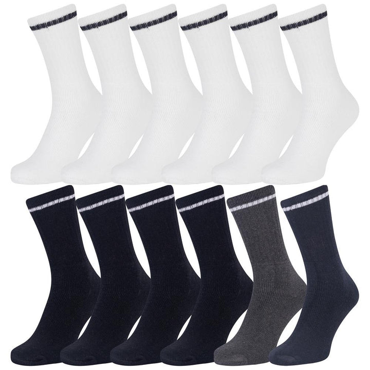 Sports Socks (12 Pairs)