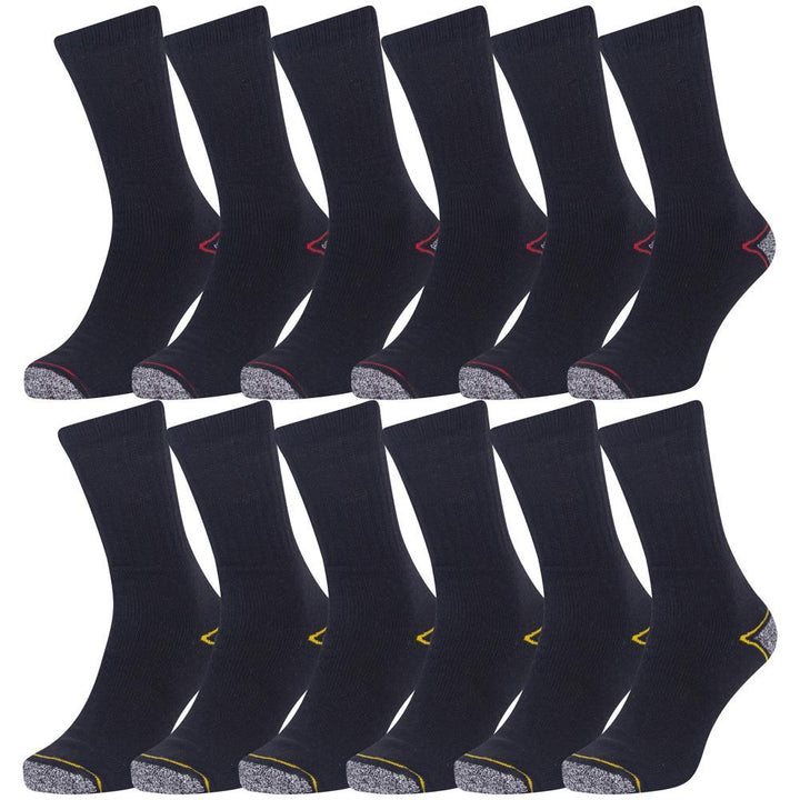 Work Socks (12 Pairs)